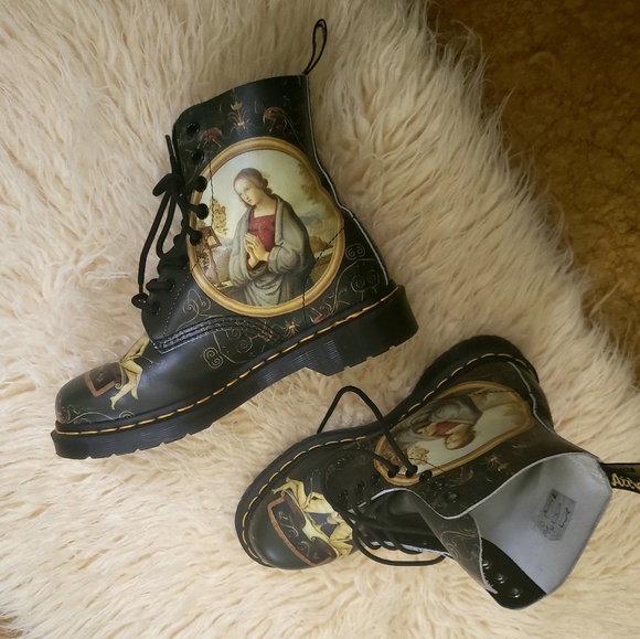 Dr. Martens Shoes - Dr. Martens Docs Di Paolo Combat Boots 7 Docs